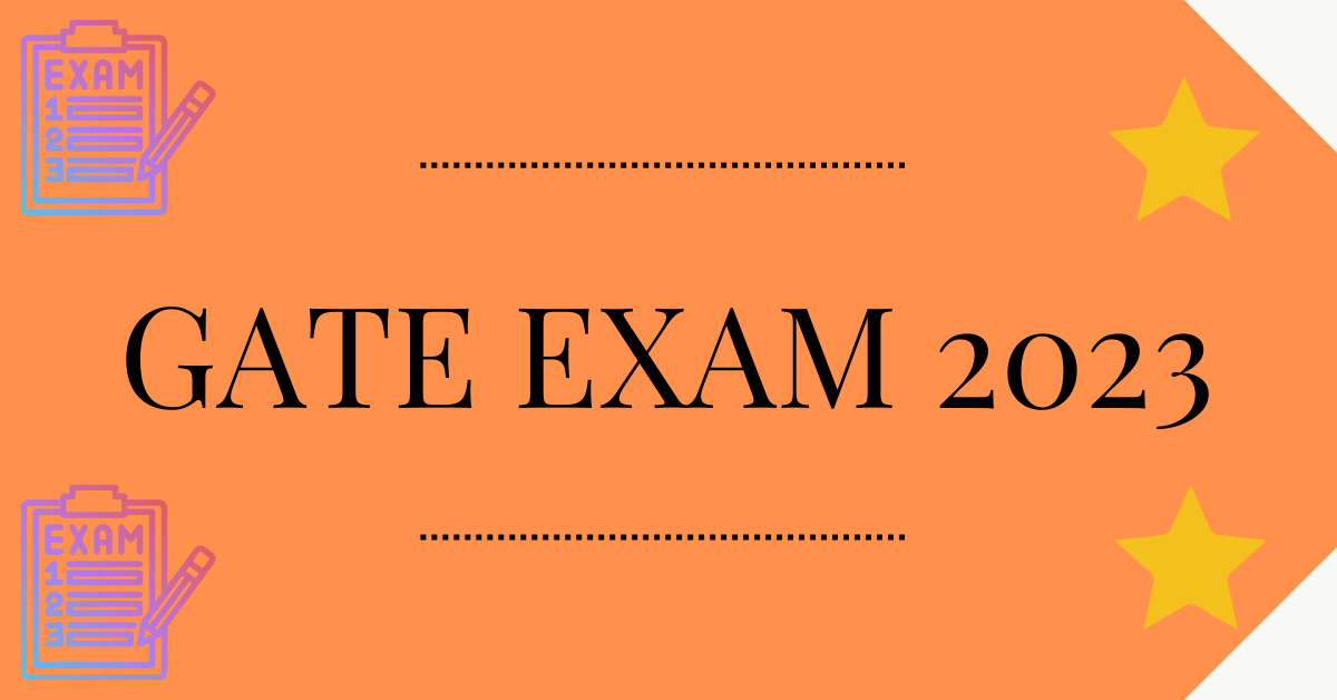 gate exam 2023, exam pattern