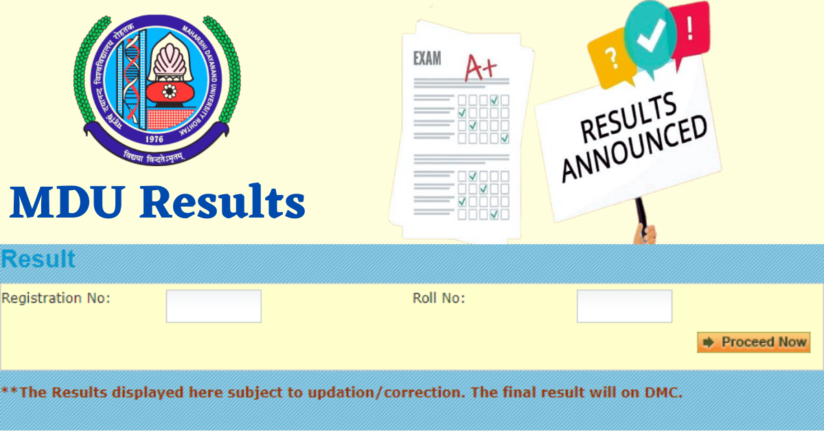 MDU results, Result