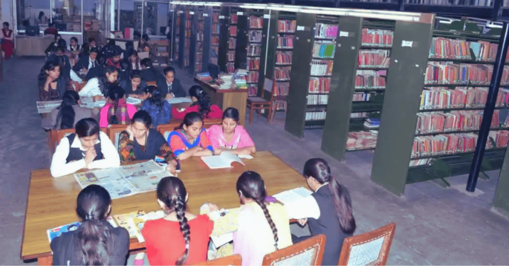 DAV Girls college library