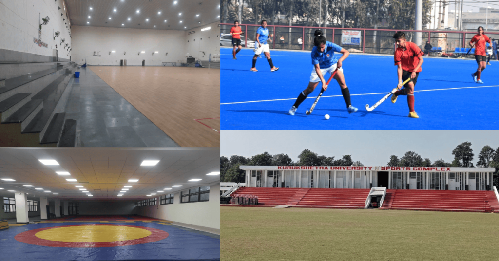 Sports hall of Kurukshetra University 