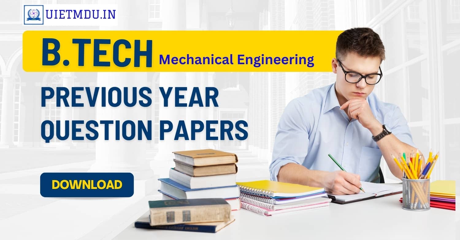 BTech – MDU Previous Year Question Papers Download