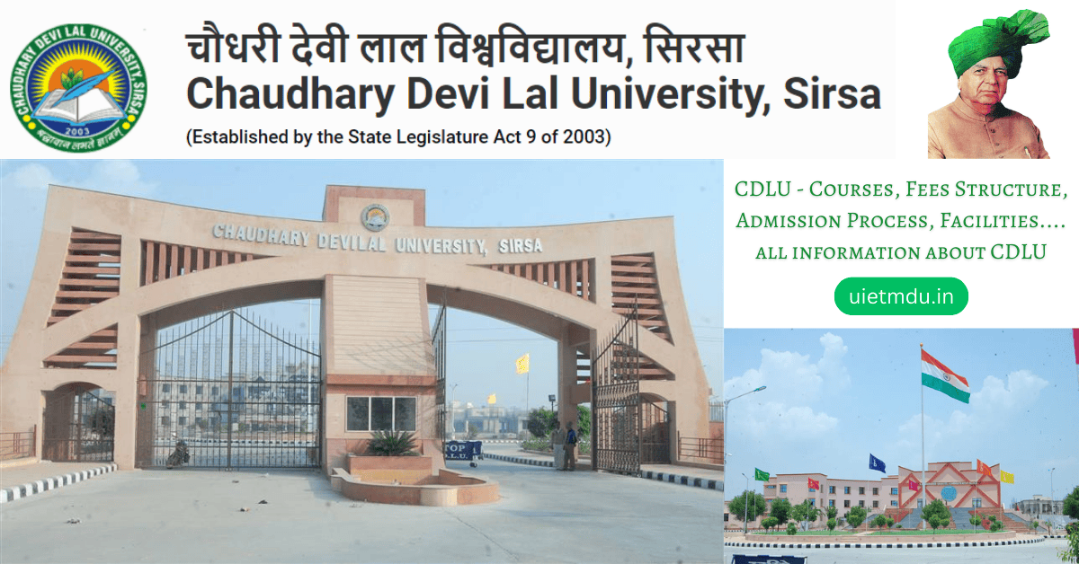 Chaudhary Devi Lal University | CDLU Sirsa