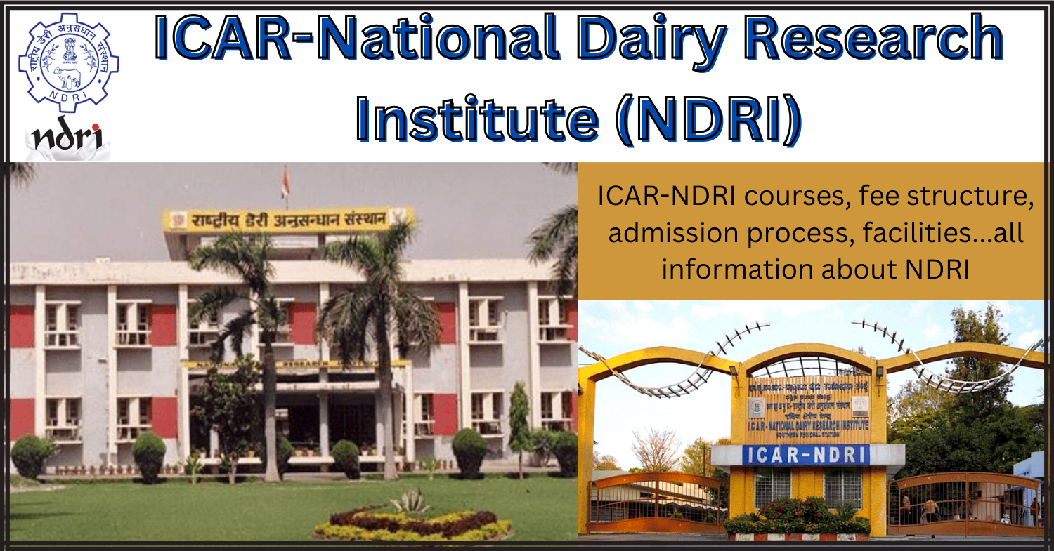 ICAR-National Dairy Research Institute (NDRI)